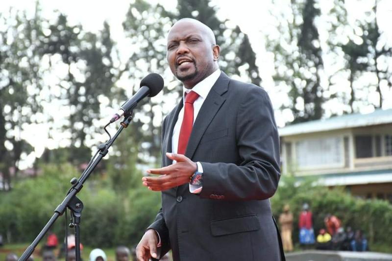 File image of Trade CS Moses Kuria.